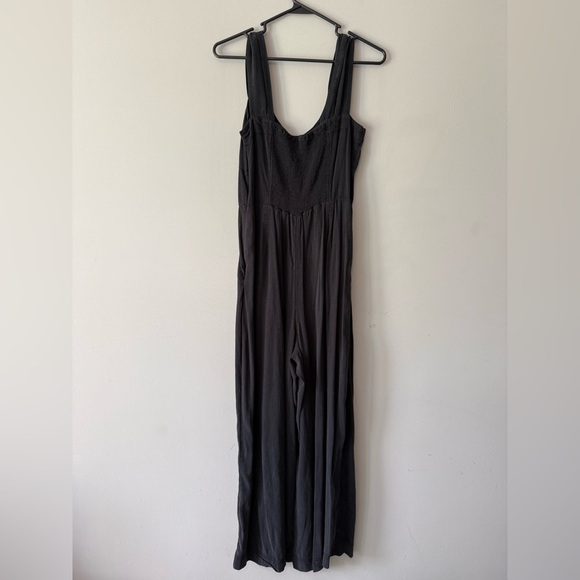 Madewell Black Sleeveless Jumpsuit - Picture 3 of 4